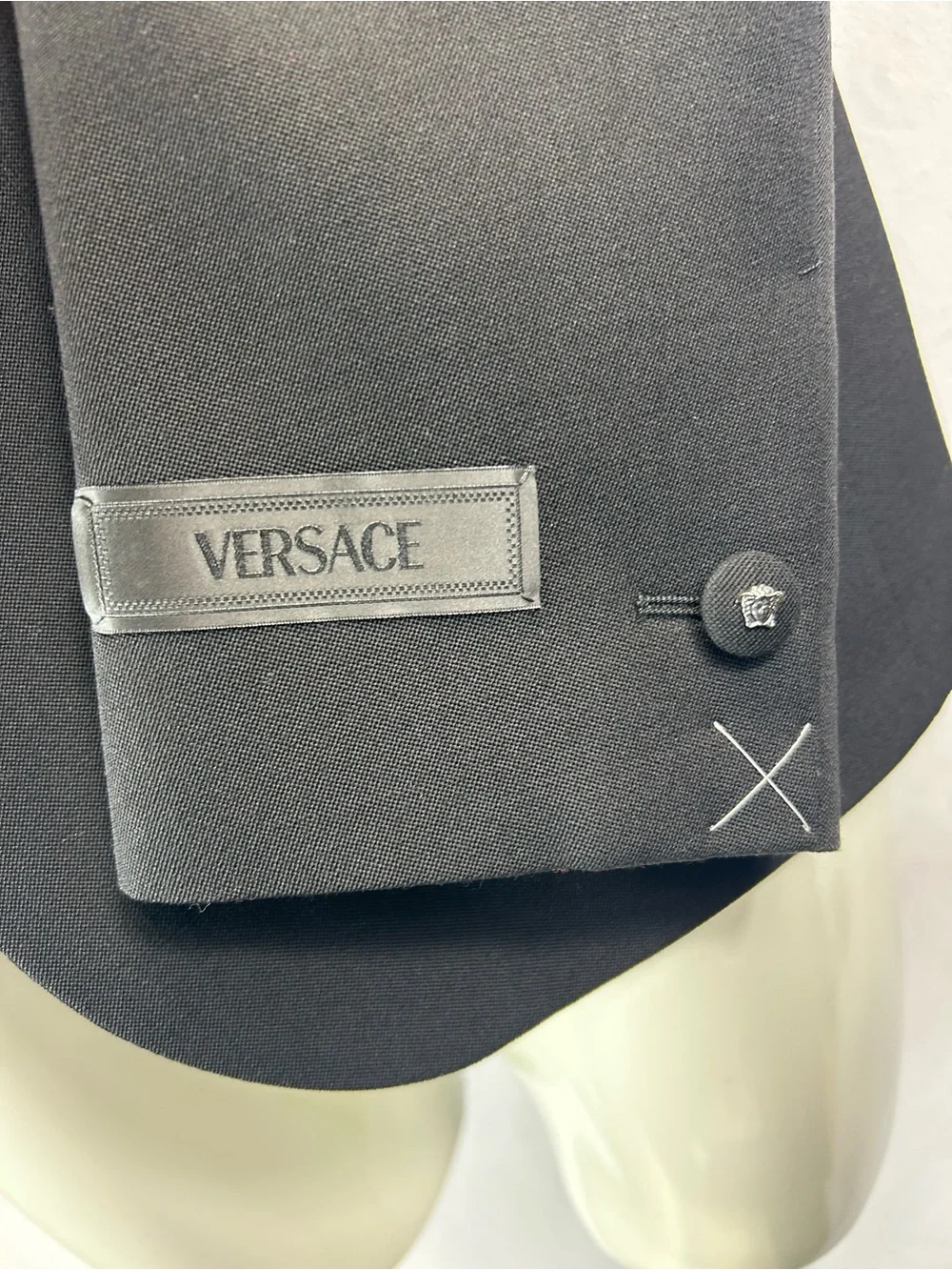 Versace Embellished Light Wool Blazer - Picture 5 of 10